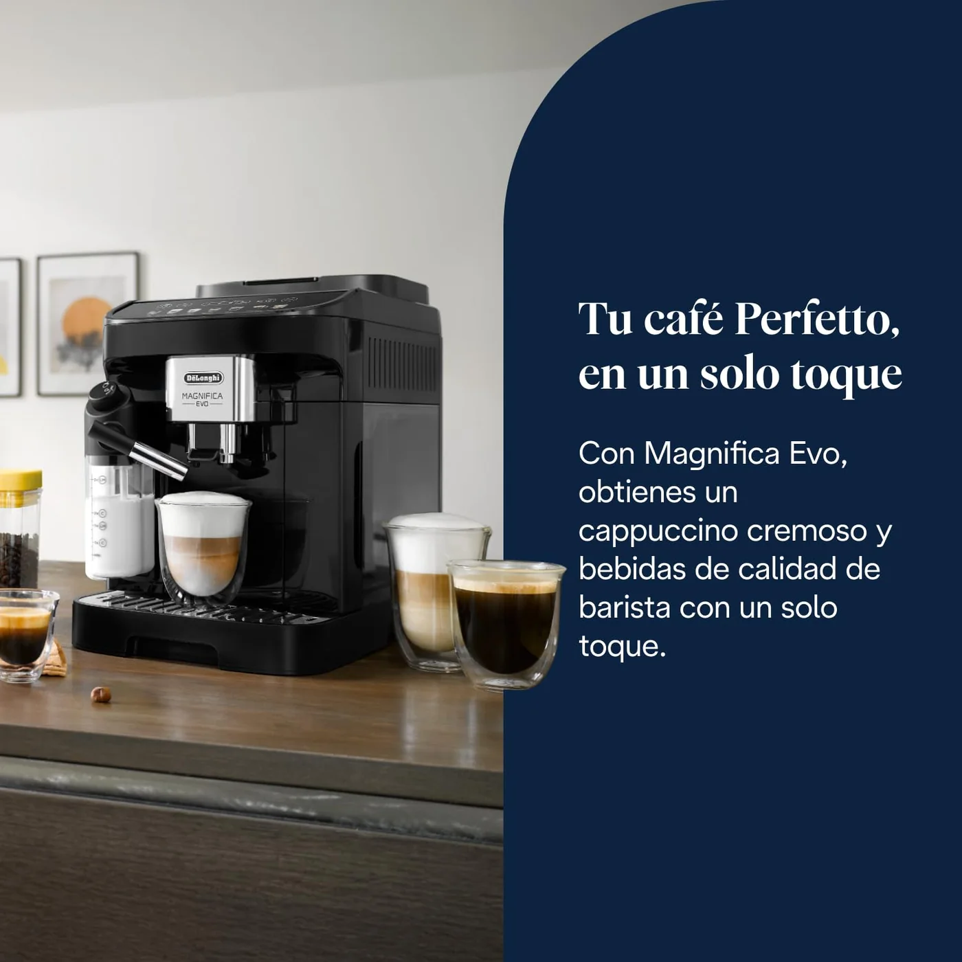 Vista 2 de De'Longhi Magnifica Evo ECAM292.81.B