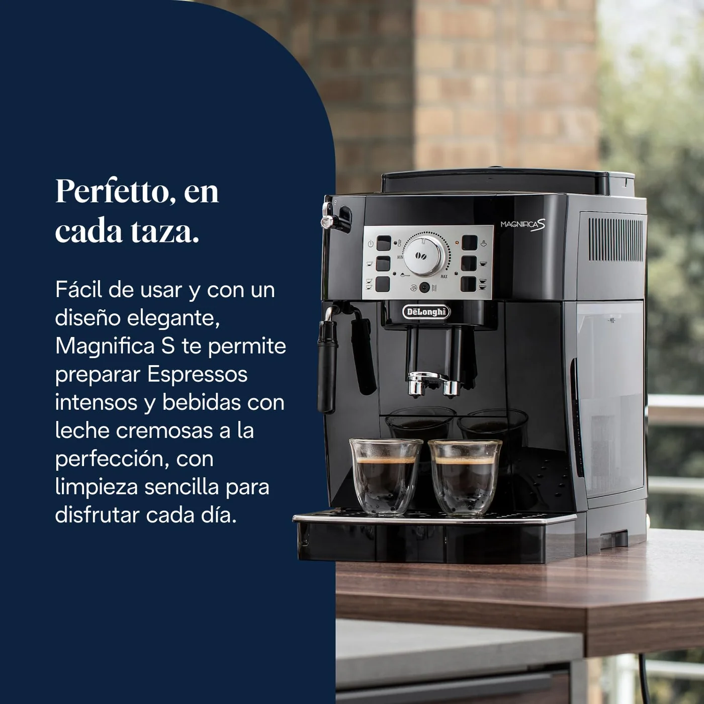 Vista 2 de De'Longhi Magnifica S ECAM22.110.B