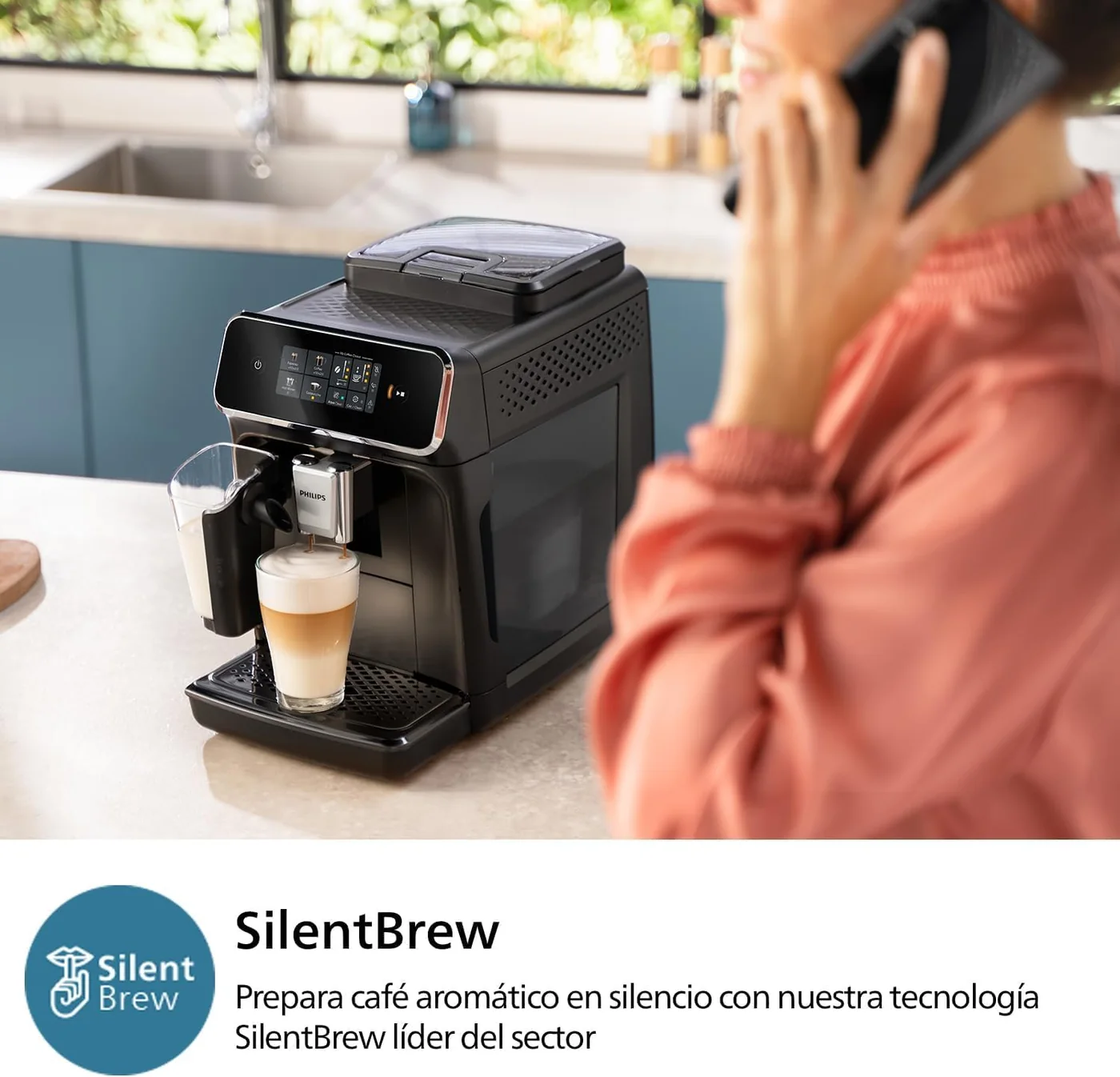 Vista 6 de Philips Serie 2300 EP2330/10 LatteGo