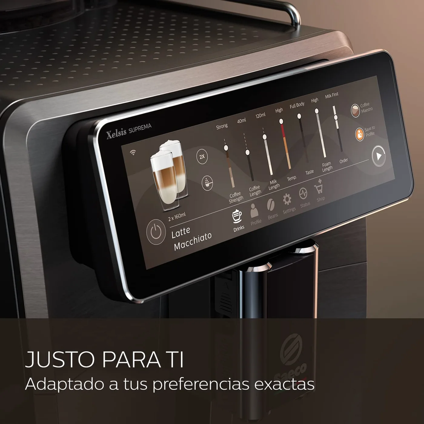 Vista 6 de Saeco Xelsis Suprema SM8889/00